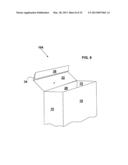 BLANK, SLEEVE AND PACKAGING SYSTEM diagram and image