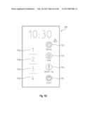 ELECTRONIC SHOWER USER INTERFACE diagram and image