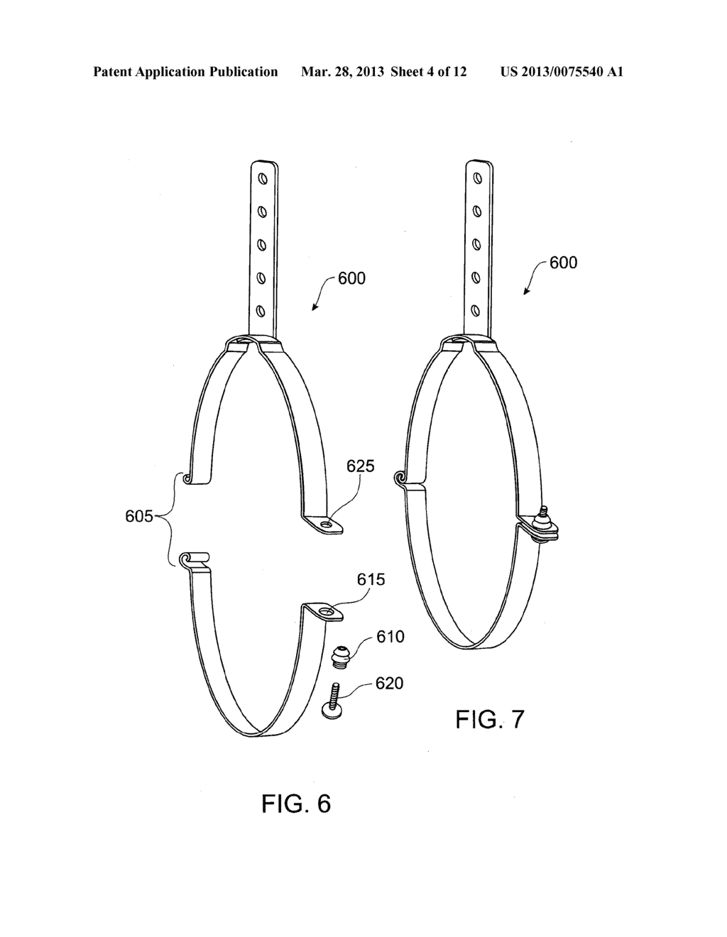 MULTIPLE POSITION PIPE HANGER CLAMP - diagram, schematic, and image 05