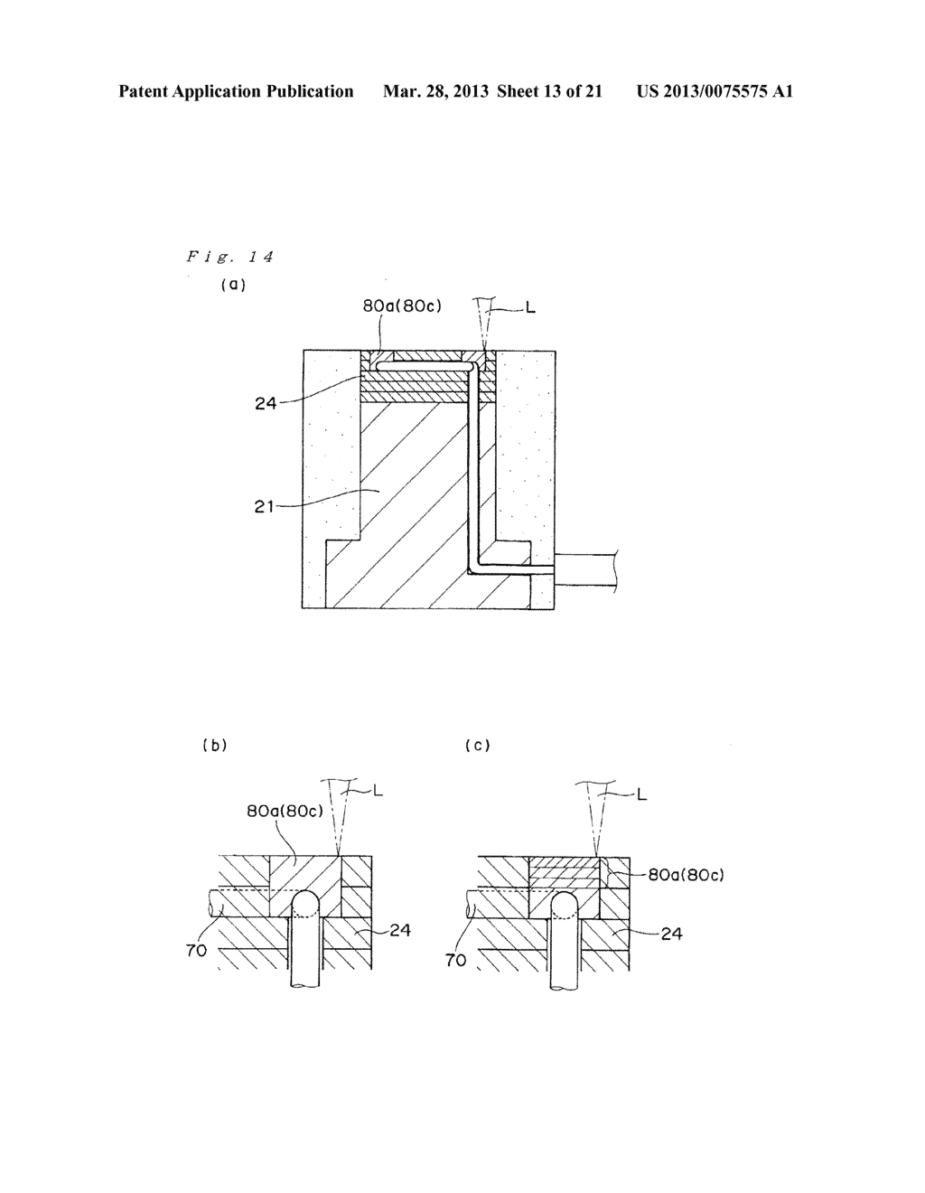 METHOD FOR MANUFACTURING THREE-DIMENSIONALLY SHAPED OBJECT AND     THREE-DIMENSIONALLY SHAPED OBJECT - diagram, schematic, and image 14