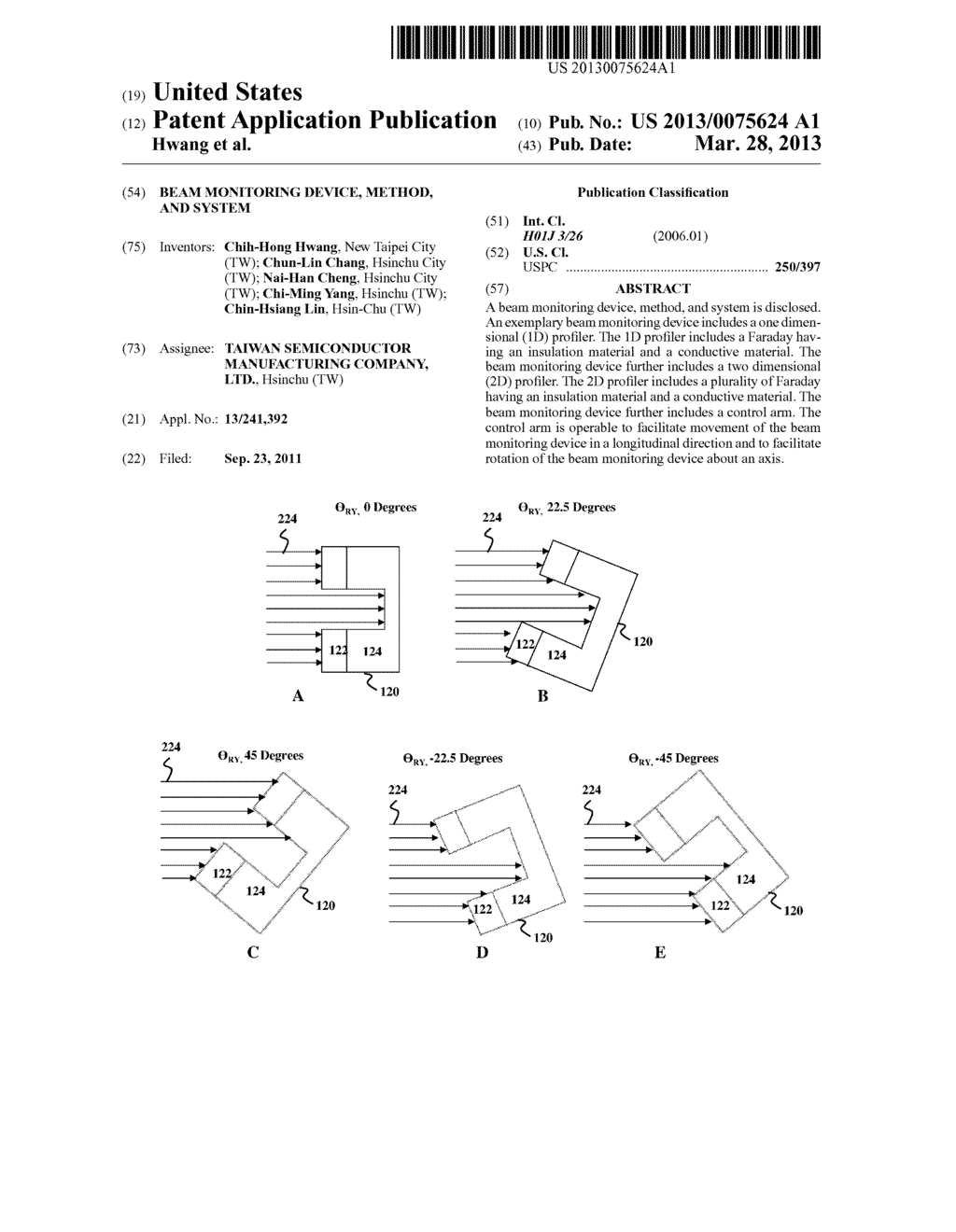 Beam Monitoring Device, Method, And System - diagram, schematic, and image 01