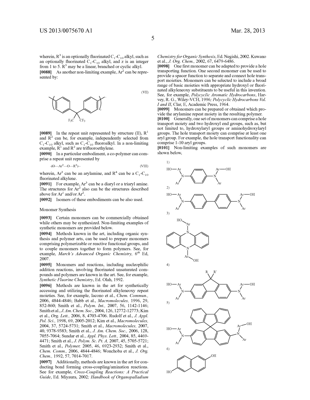 AMINOBENZENE COMPOSITIONS AND RELATED DEVICES AND METHODS - diagram, schematic, and image 17