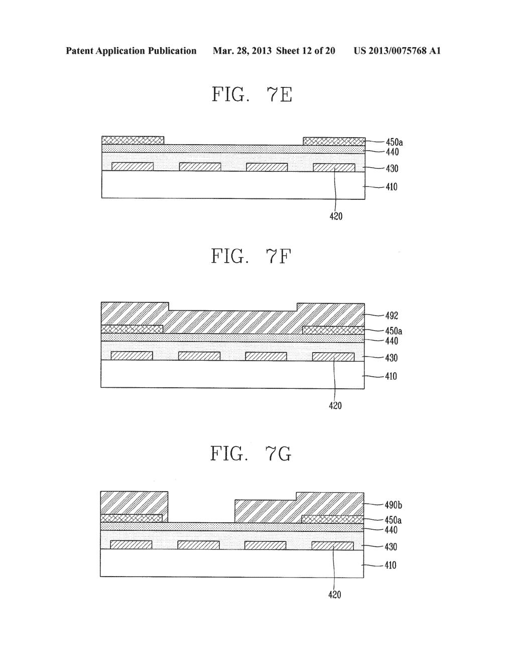 Organic Light Emitting Diode Display Device and Method of Fabricating the     Same - diagram, schematic, and image 13