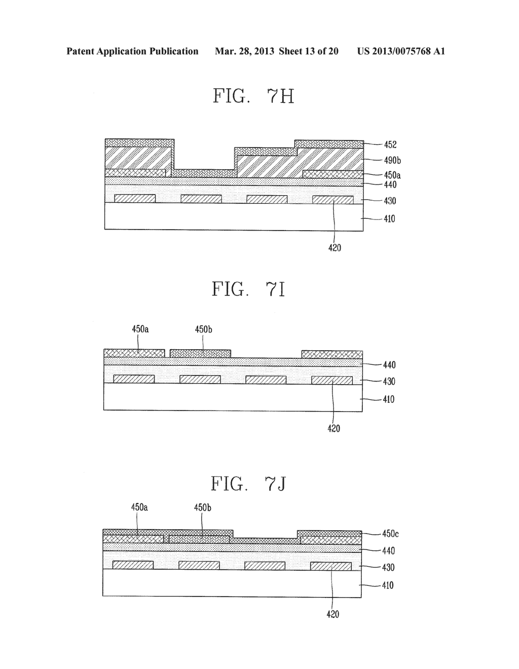 Organic Light Emitting Diode Display Device and Method of Fabricating the     Same - diagram, schematic, and image 14