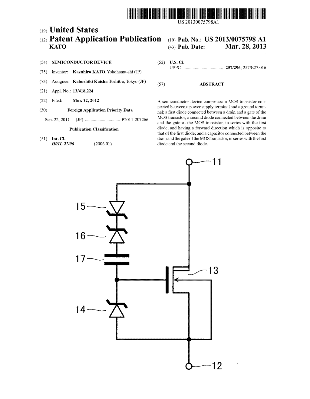 SEMICONDUCTOR DEVICE - diagram, schematic, and image 01