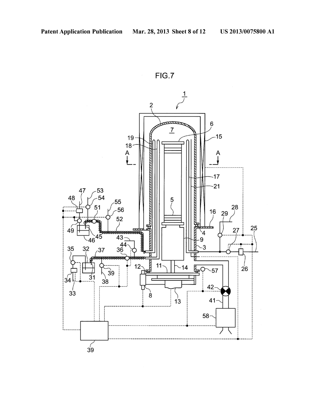 SEMICONDUCTOR DEVICE MANUFACTURING METHOD, SEMICONDUCTOR DEVICE AND     SUBSTRATE PROCESSING APPARATUS - diagram, schematic, and image 09