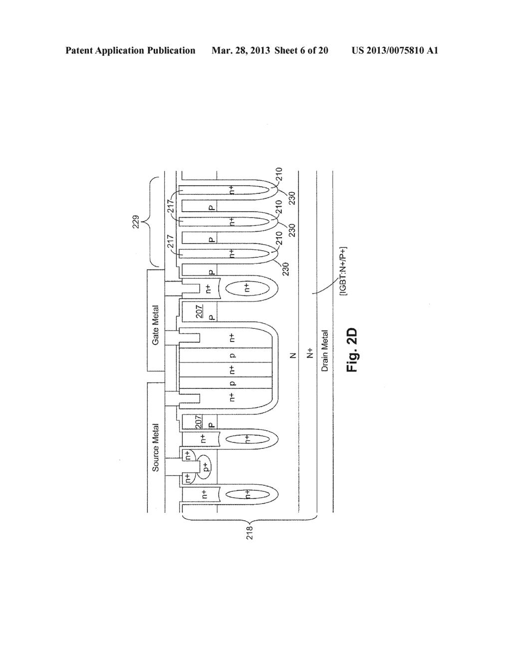 SEMICONDUCTOR POWER DEVICES INTEGRATED WITH A TRENCHED CLAMP DIODE - diagram, schematic, and image 07