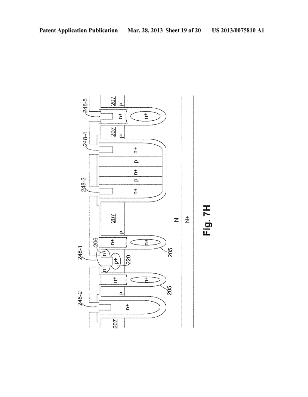 SEMICONDUCTOR POWER DEVICES INTEGRATED WITH A TRENCHED CLAMP DIODE - diagram, schematic, and image 20