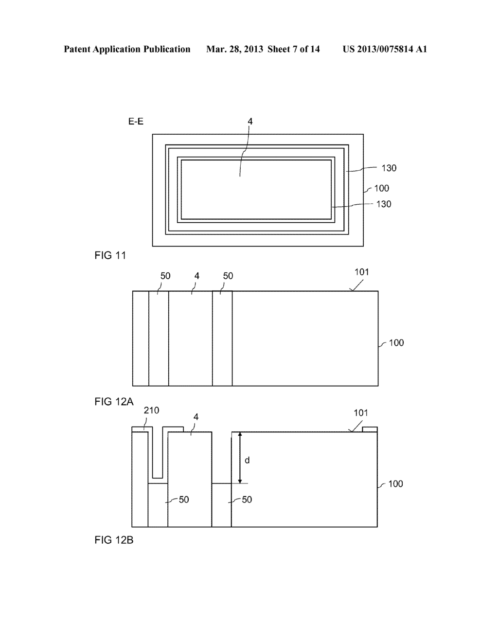 SEMICONDUCTOR DEVICE WITH A SEMICONDUCTOR VIA - diagram, schematic, and image 08