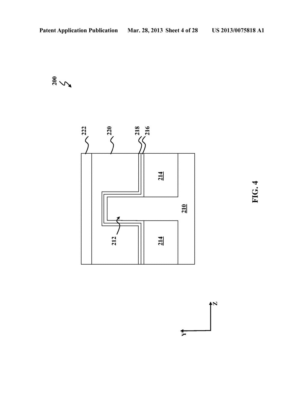 3D Semiconductor Device and Method of Manufacturing Same - diagram, schematic, and image 05