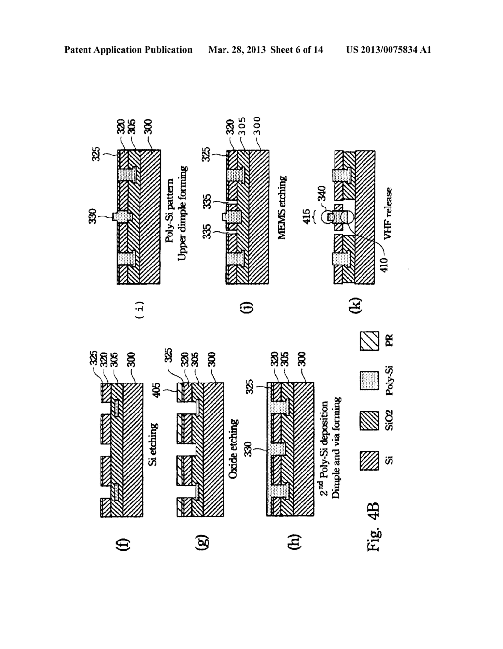 Bulk Silicon Moving Member with Dimple - diagram, schematic, and image 07