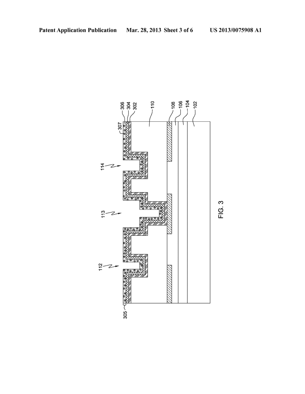 SEMICONDUCTOR INTERCONNECT STRUCTURE HAVING ENHANCED PERFORMANCE AND     RELIABILITY - diagram, schematic, and image 04