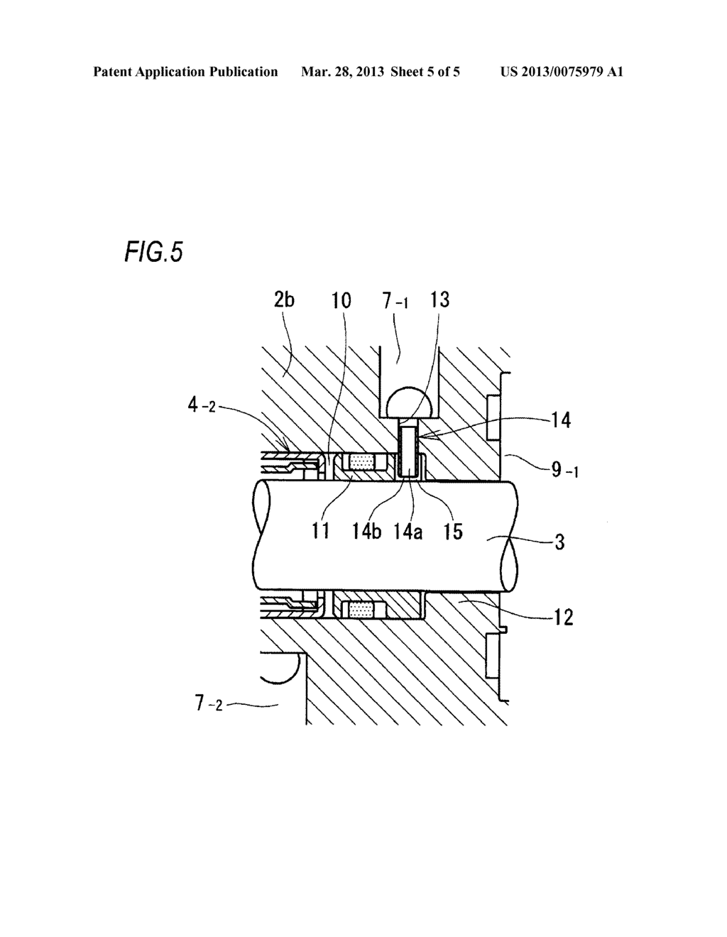 SHAFT SEAL DEVICE AND PUMP APPARATUS USING THE SAME - diagram, schematic, and image 06