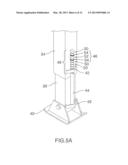 DEVICE FOR POSITIONING WHEELED TRANSPORT LANDING GEAR LEGS(S) METHODS AND     INVENTION diagram and image