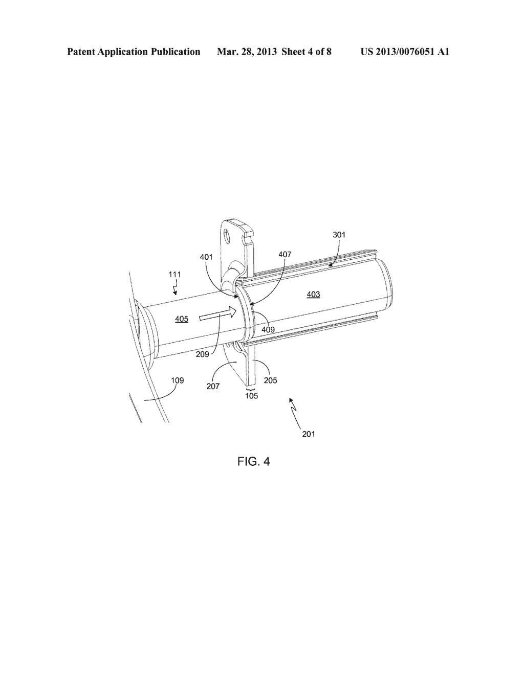 Integrated Energy Absorbing Vehicle Crash Structure - diagram, schematic, and image 05