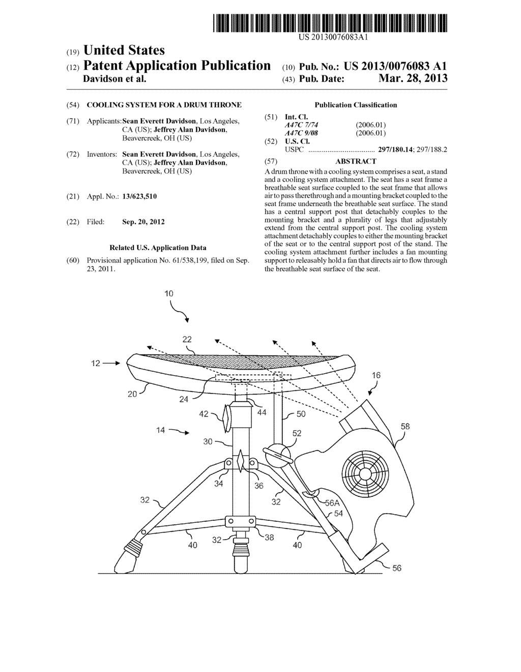 COOLING SYSTEM FOR A DRUM THRONE - diagram, schematic, and image 01