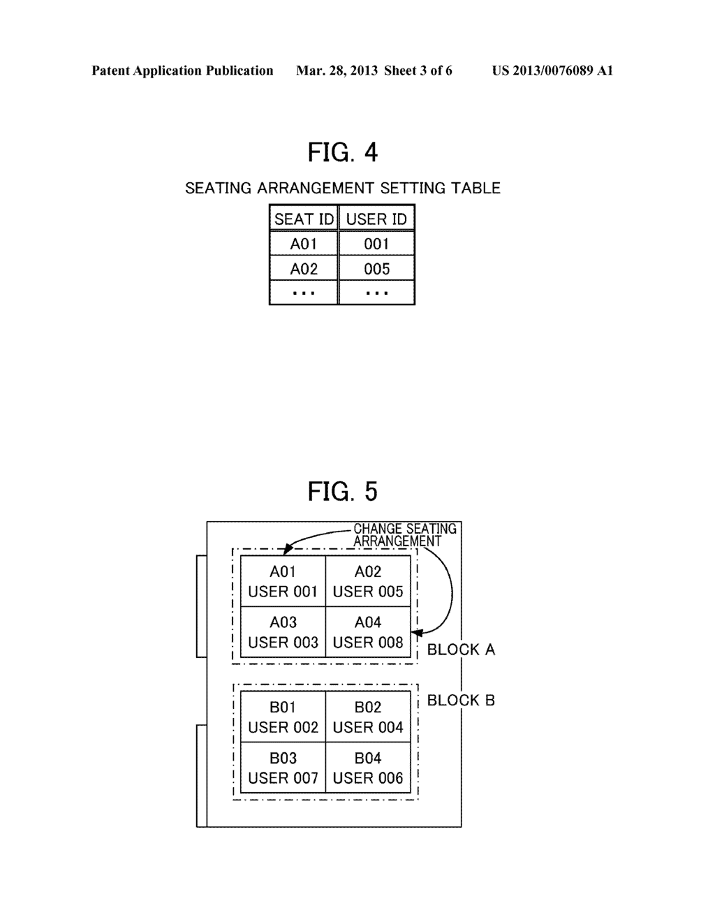 Seating Arrangement Apparatus, Seating Arrangement Method, and Seating     Arrangement Program - diagram, schematic, and image 04