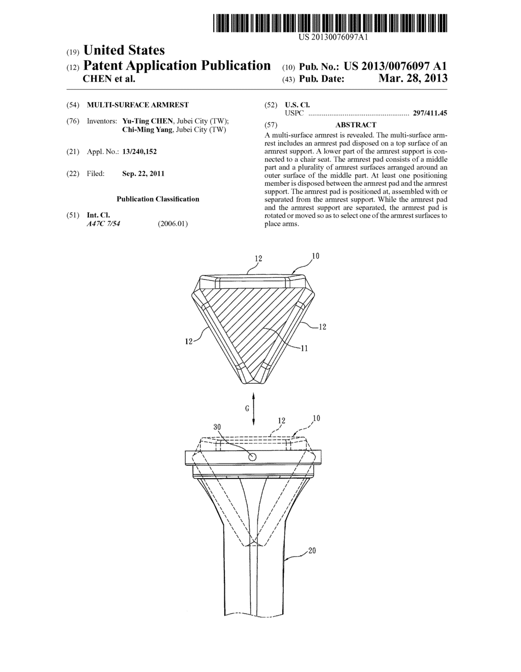 MULTI-SURFACE ARMREST - diagram, schematic, and image 01