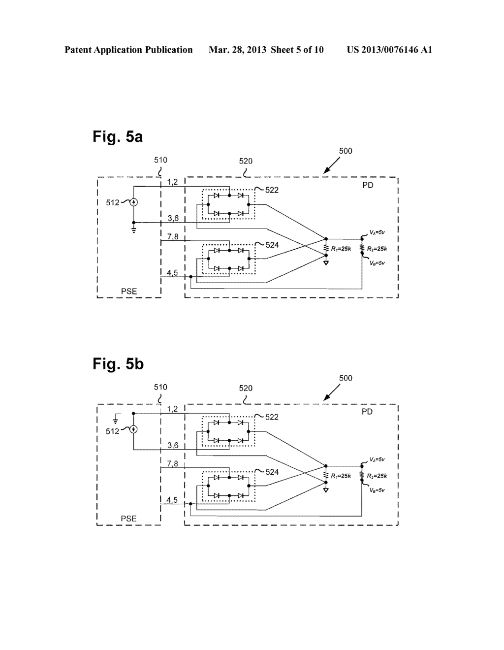 Systems and Methods for Detecting Powered or Powering Device Configuration     Via Ethernet Connection - diagram, schematic, and image 06