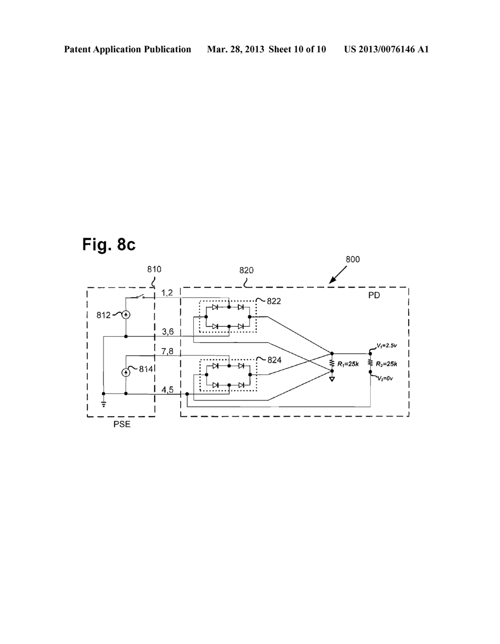 Systems and Methods for Detecting Powered or Powering Device Configuration     Via Ethernet Connection - diagram, schematic, and image 11