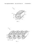 PIEZOELECTRIC RESONATOR HAVING COMBINED THICKNESS  AND WIDTH VIBRATIONAL     MODES diagram and image