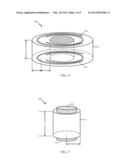 PIEZOELECTRIC RESONATOR HAVING COMBINED THICKNESS  AND WIDTH VIBRATIONAL     MODES diagram and image