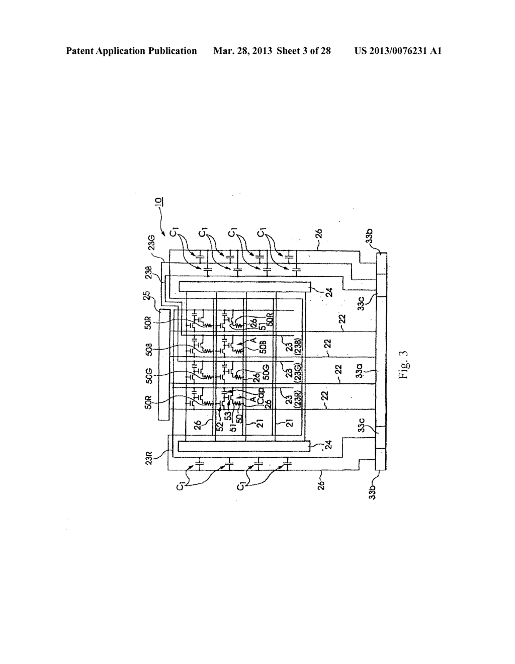 METHOD OF MANUFACTURING AN ELECTRIC OPTICAL DEVICE IN WHICH EXTERNAL     CONNECTION TERMINALS ARE FORMED - diagram, schematic, and image 04