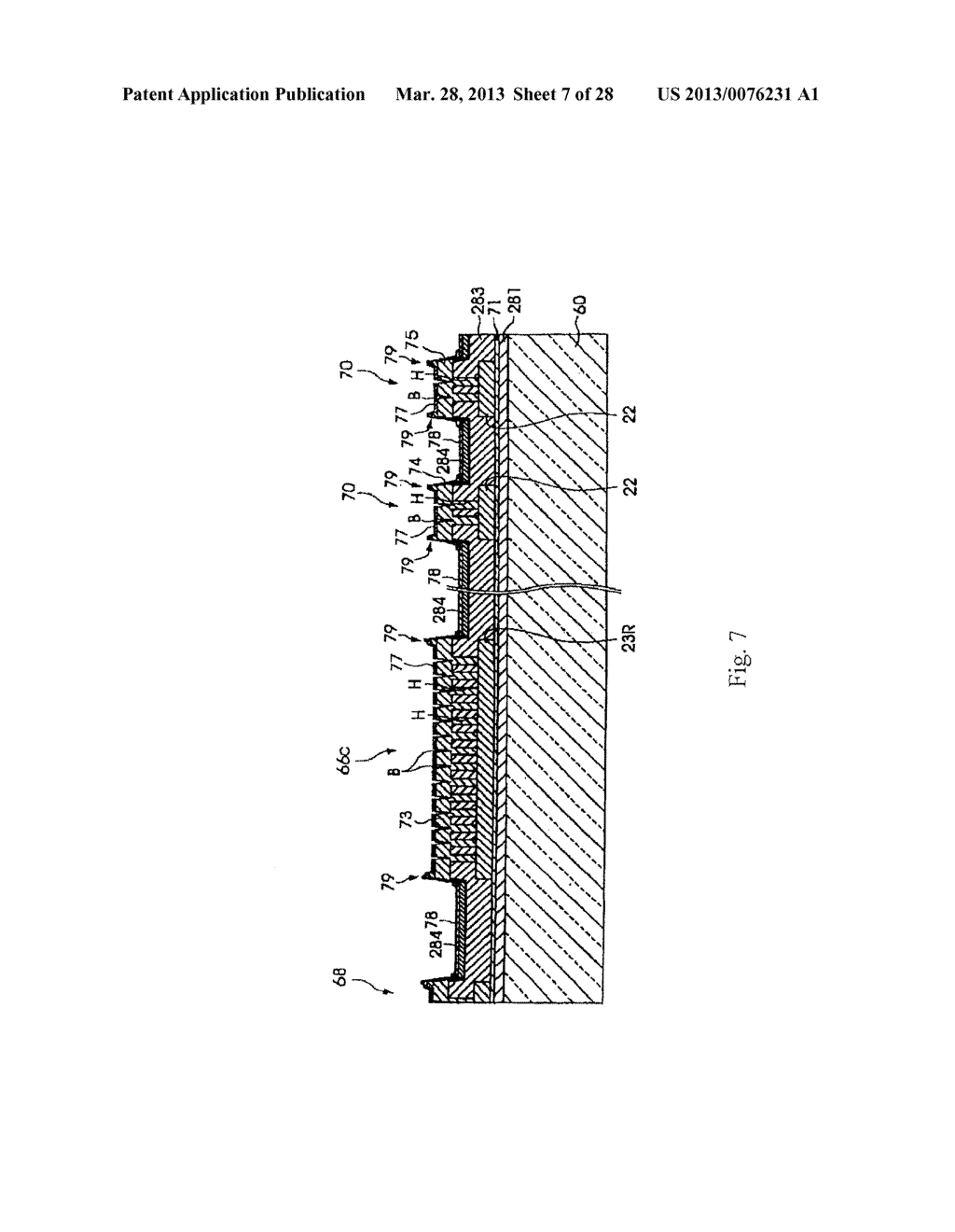 METHOD OF MANUFACTURING AN ELECTRIC OPTICAL DEVICE IN WHICH EXTERNAL     CONNECTION TERMINALS ARE FORMED - diagram, schematic, and image 08