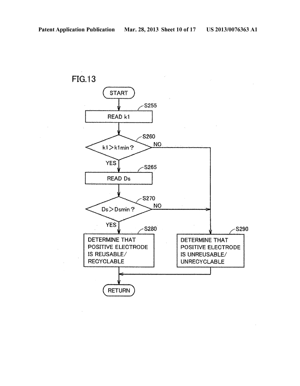 SYSTEM AND METHOD FOR DETERMINING DEGRADATION OF RECHARGEABLE LITHIUM ION     BATTERY - diagram, schematic, and image 11