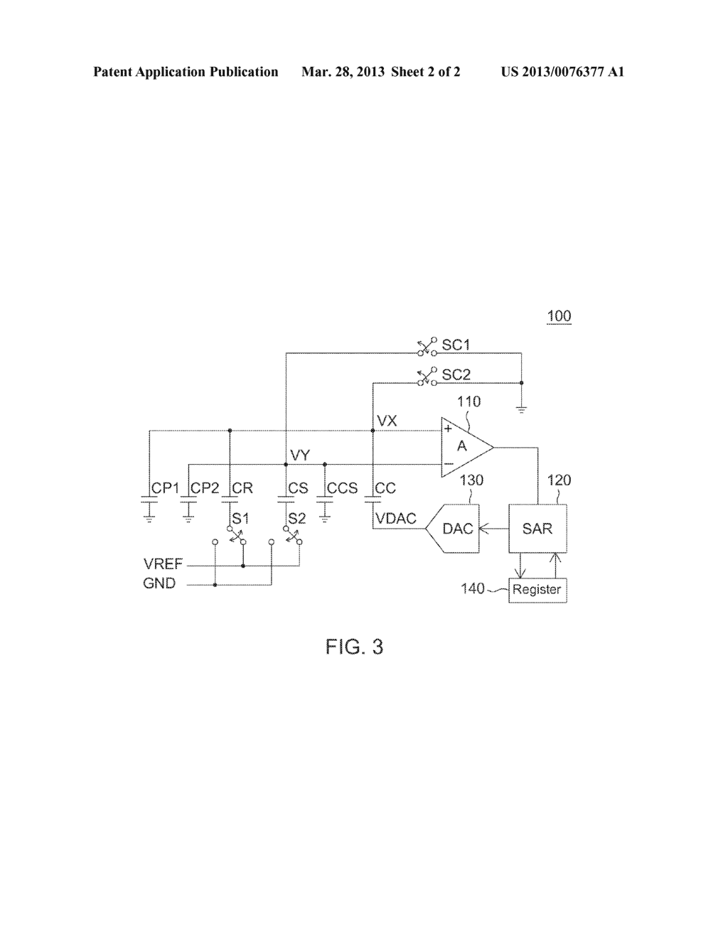 CAPACITANCE MEASUREMENT CIRCUIT AND METHOD THEREFOR - diagram, schematic, and image 03