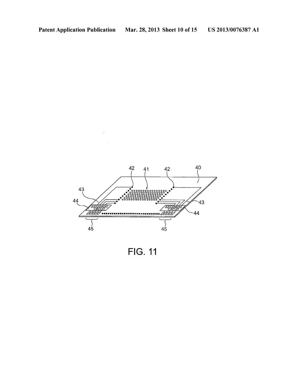 SEMICONDUCTOR CHIP, SEMICONDUCTOR DEVICE, AND METHOD OF MEASURING THE SAME - diagram, schematic, and image 11