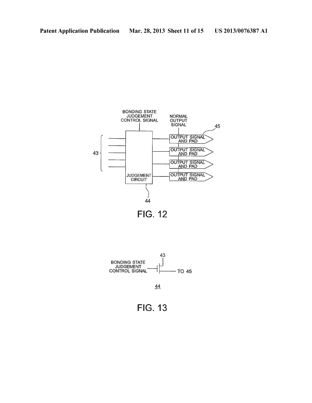 SEMICONDUCTOR CHIP, SEMICONDUCTOR DEVICE, AND METHOD OF MEASURING THE SAME - diagram, schematic, and image 12
