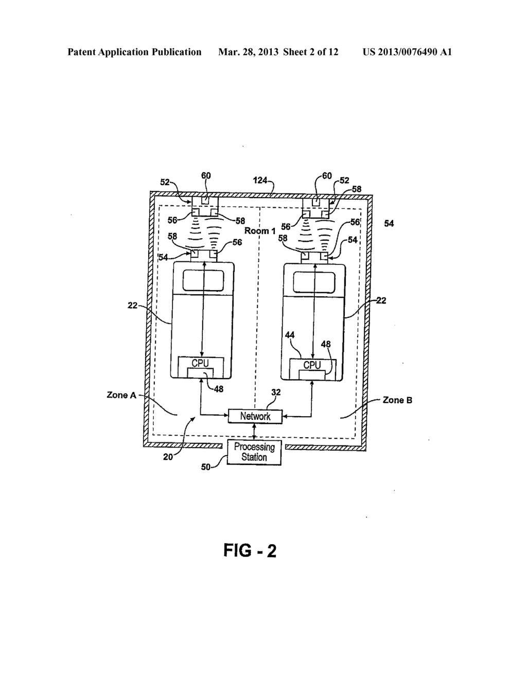 LOCATION DETECTION SYSTEM FOR A DEVICE - diagram, schematic, and image 03