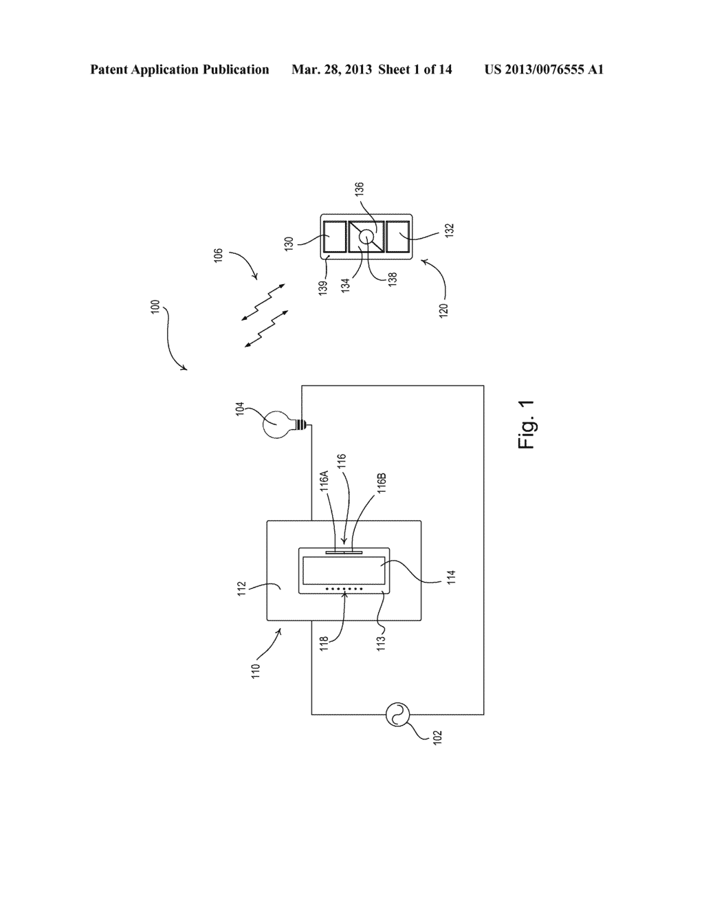 WIRELESS BATTERY-POWERED REMOTE CONTROL HAVING MULTIPLE MOUNTING MEANS - diagram, schematic, and image 02