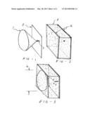 High Performance (mini-cube) Indoor HDTV Antenna diagram and image