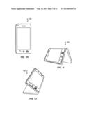 SENSING THE SCREEN POSITIONS IN A DUAL SCREEN PHONE diagram and image