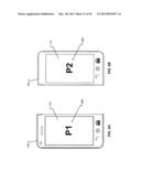 SENSING THE SCREEN POSITIONS IN A DUAL SCREEN PHONE diagram and image