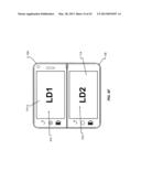 SENSING THE SCREEN POSITIONS IN A DUAL SCREEN PHONE diagram and image