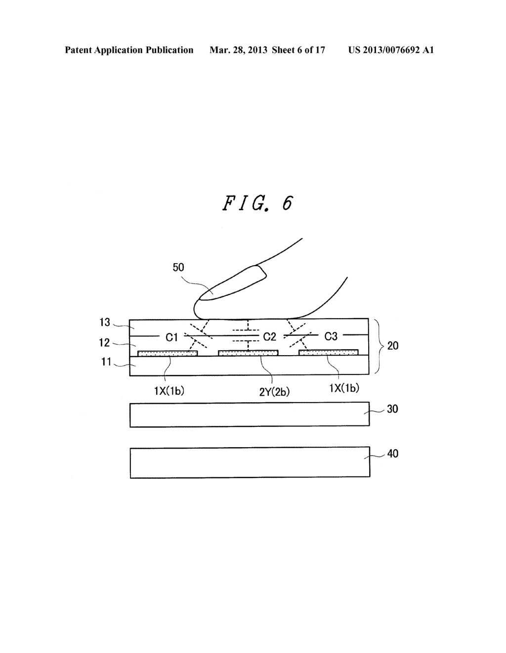 Touch Panel with Shield Electrode - diagram, schematic, and image 07