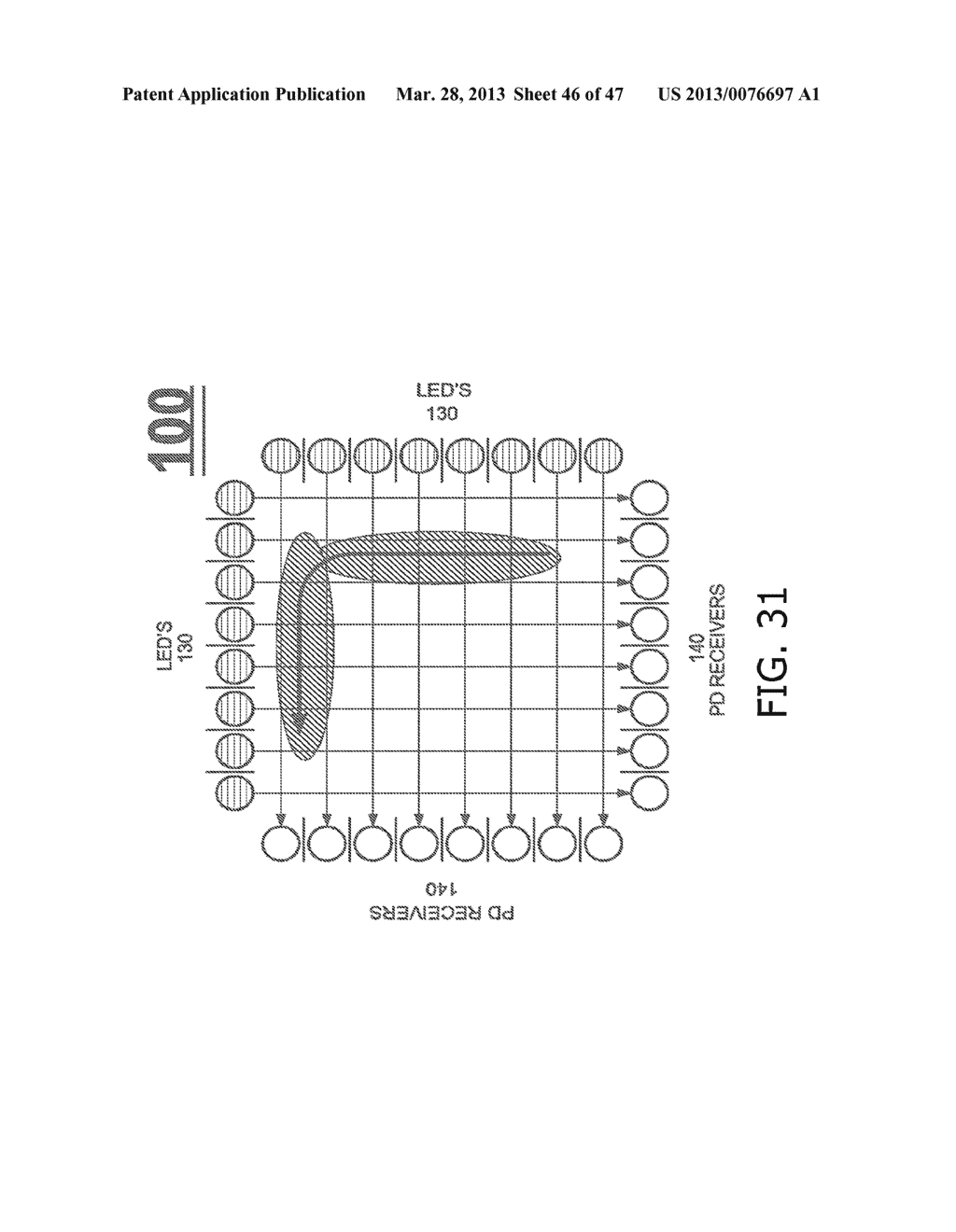 LIGHT-BASED TOUCH SCREEN - diagram, schematic, and image 47