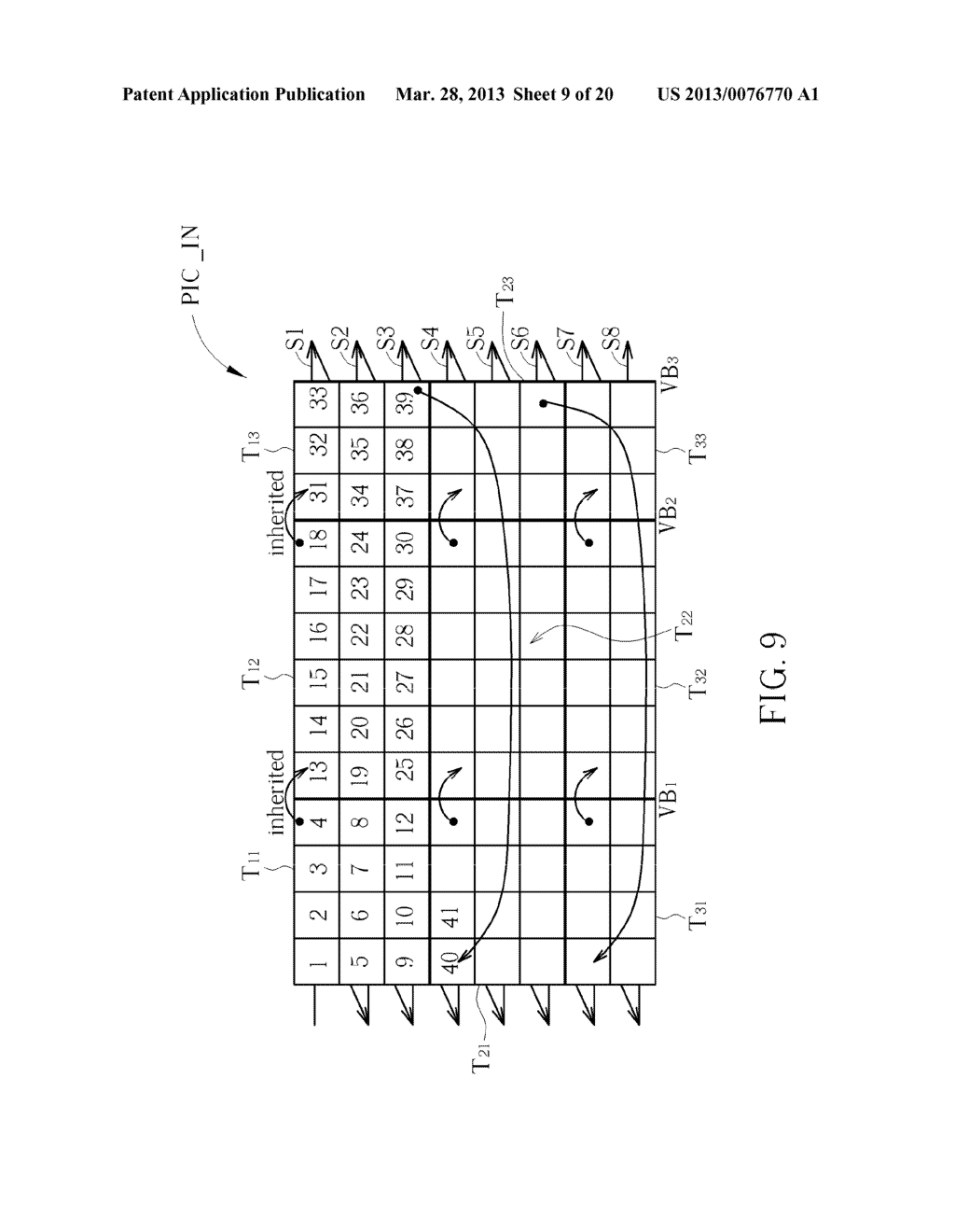 METHOD AND APPARATUS FOR ACCESSING DATA OF MULTI-TILE ENCODED PICTURE     STORED IN BUFFERING APPARATUS - diagram, schematic, and image 10