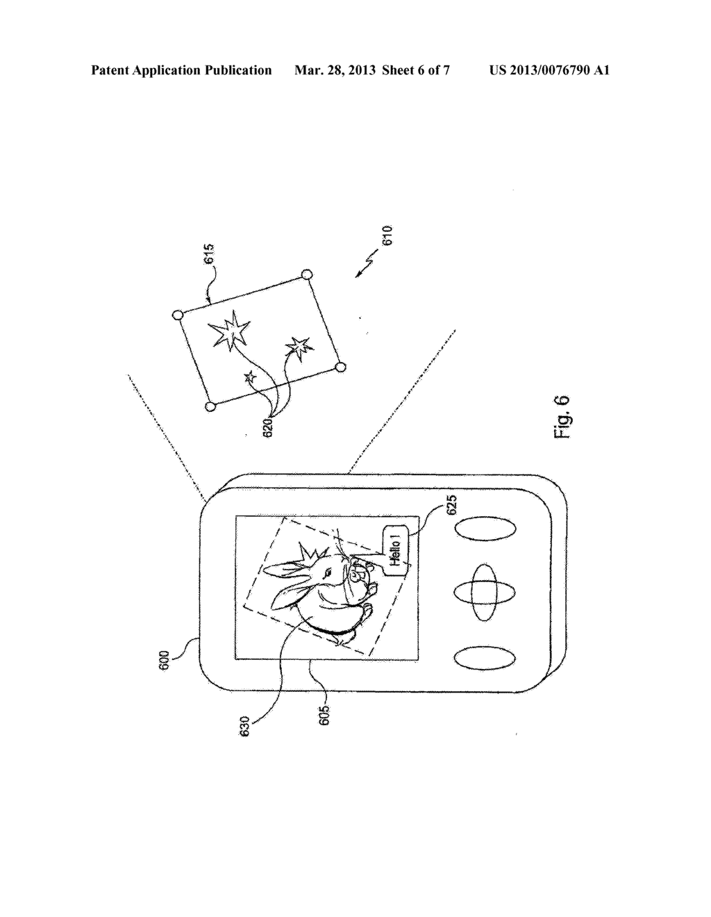 METHOD FOR AUGMENTING A REAL SCENE - diagram, schematic, and image 07