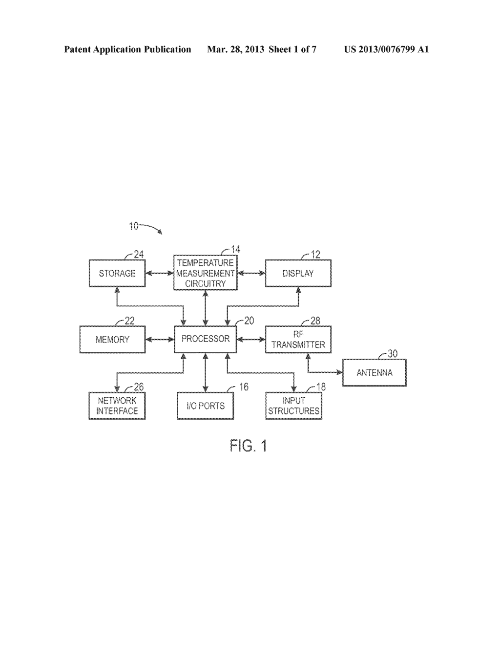 SYSTEMS AND METHOD FOR DISPLAY TERMPREATURE DETECTION - diagram, schematic, and image 02