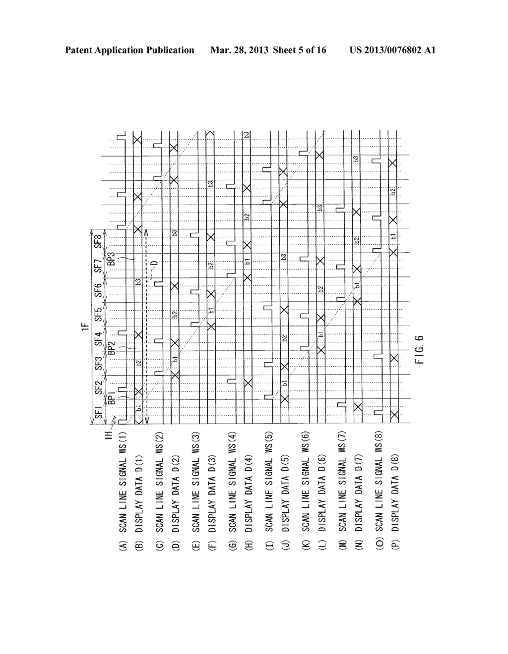 DISPLAY DEVICE, DRIVE CIRCUIT, DRIVING METHOD, AND ELECTRONIC SYSTEM - diagram, schematic, and image 06