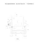 HORIZONTAL ADJUSTMENT DEVICE OF UPPER BASE OF BARCODE PRINTER diagram and image