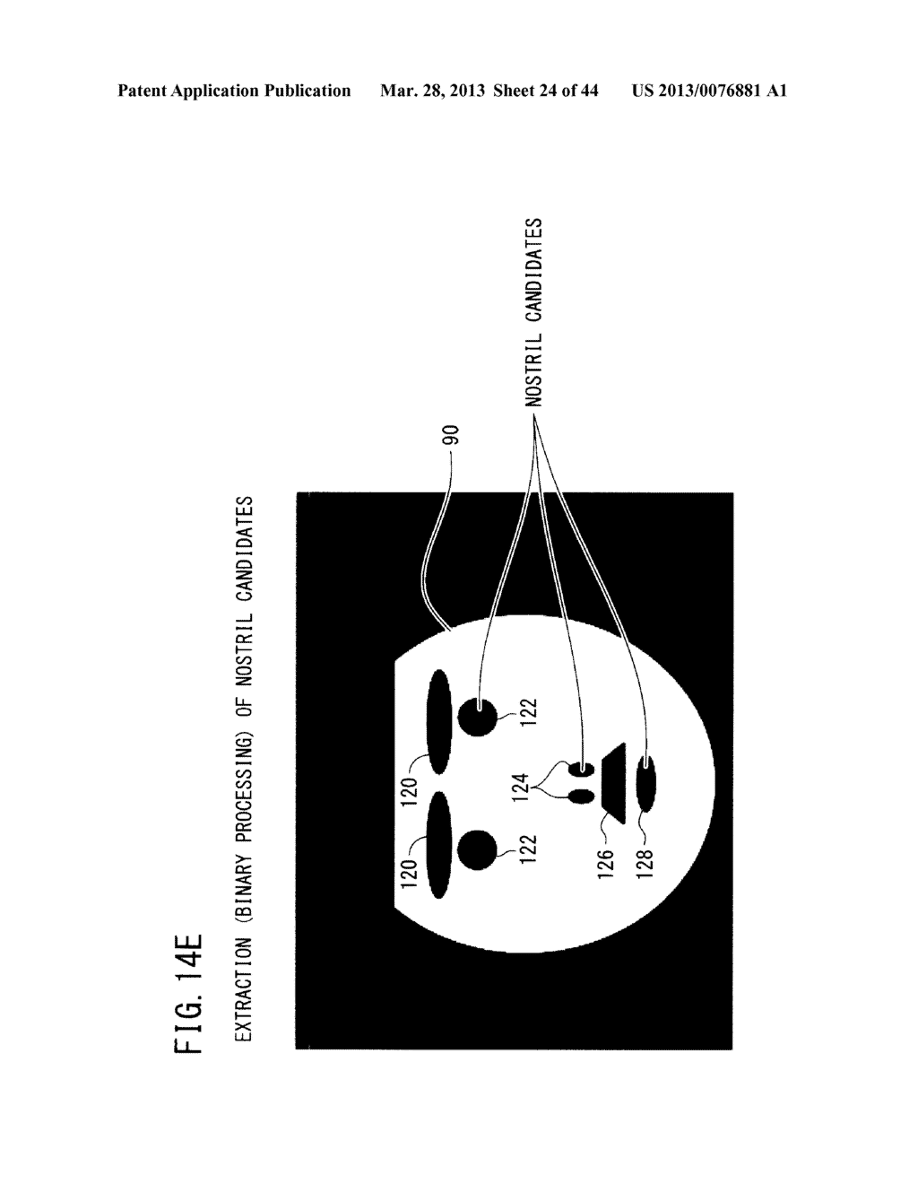 FACIAL DIRECTION DETECTING APPARATUS - diagram, schematic, and image 25