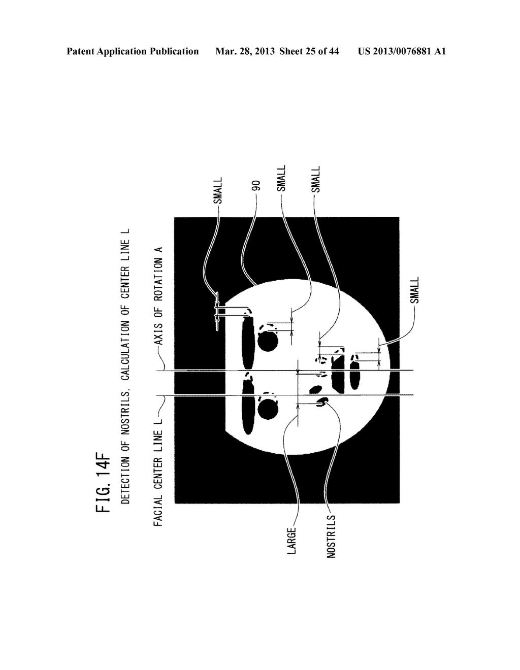 FACIAL DIRECTION DETECTING APPARATUS - diagram, schematic, and image 26