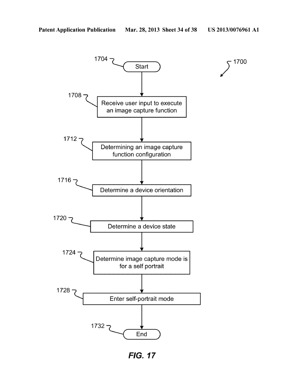 IMAGE CAPTURE MODES FOR SELF PORTRAITS - diagram, schematic, and image 35