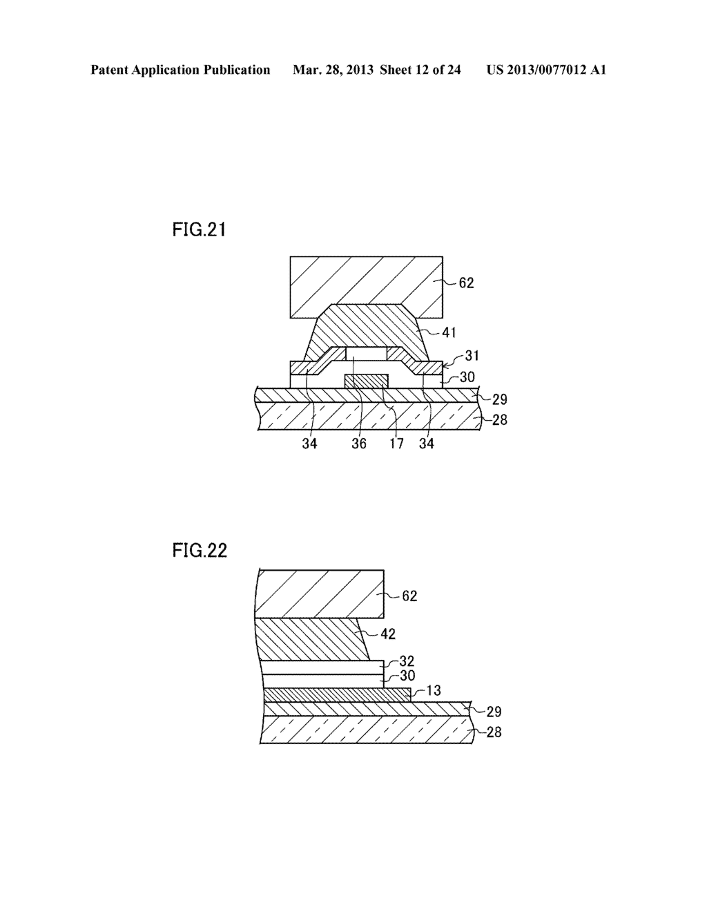 SEMICONDUCTOR DEVICE AND METHOD FOR MANUFACTURING THE SAME, AND LIQUID     CRYSTAL DISPLAY DEVICE - diagram, schematic, and image 13