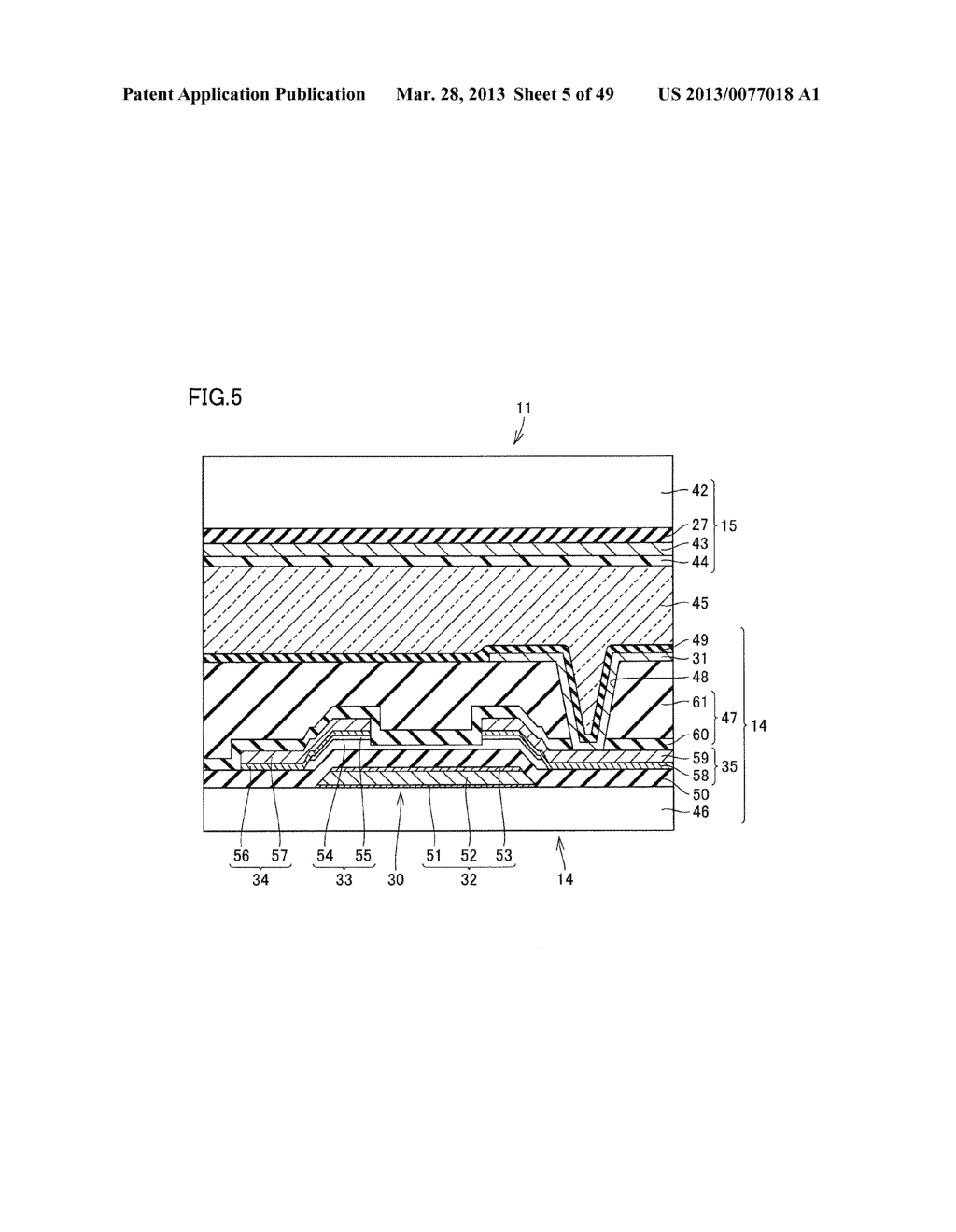 DISPLAY DEVICE AND METHOD OF MANUFACTURING DISPLAY DEVICE - diagram, schematic, and image 06